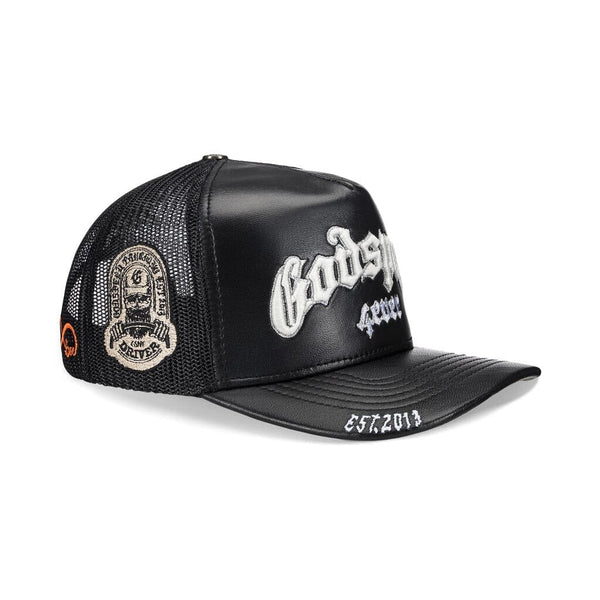 Godspeed Gs Forever Premium Leather Hat - BLACK