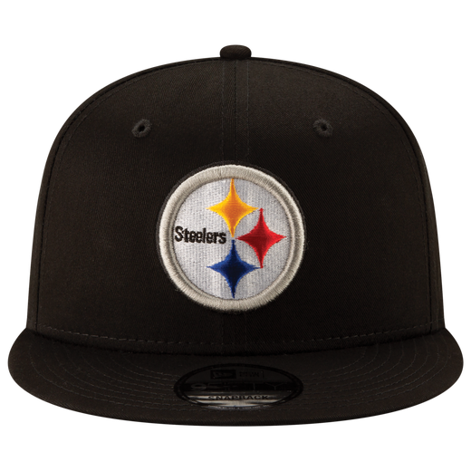 New Era Steelers Snapback Hat BLACK Civilized Nation Official