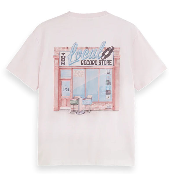“Scotch & Soda”エンブロイダリースウェットシャツ Music/Pink Scotch & Soda”エンブロイダリースウェットシャツ Music/Pink