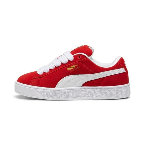 Men s Puma Suede Xl RED WHITE Civilized Nation Official Site