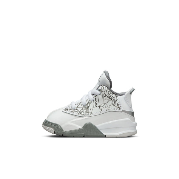 Jordan Dub Zero (TD) - WHITE/COOL GREY-METALLIC SILVER