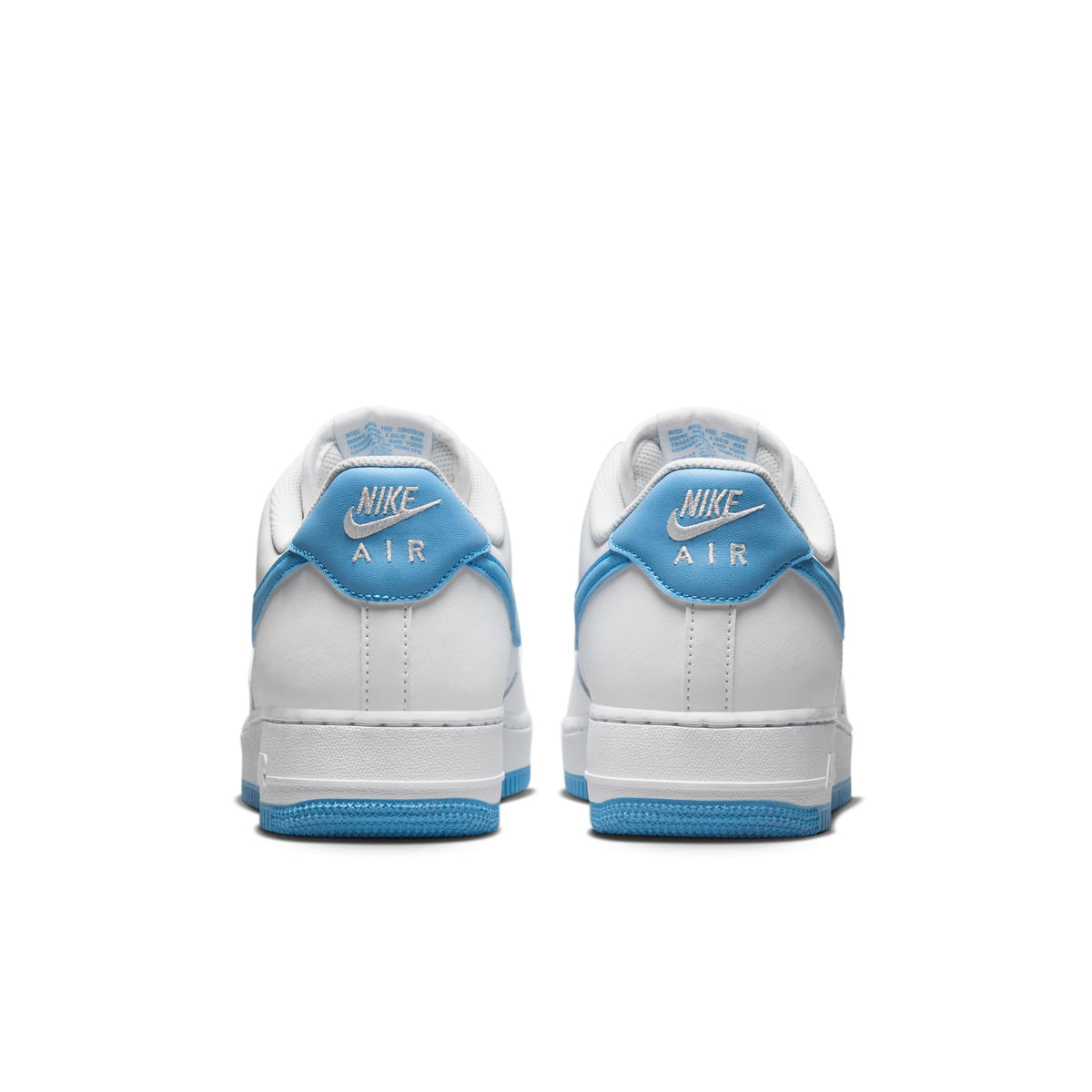 Men&#39;s Nike Air Force 1 &#39;07- WHITE/AQUARIUS BLUE-WHITE