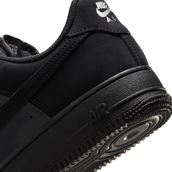 Women's Nike Air Force 1 '07 SE - BLACK/BLACK-METALLIC SILVER-ANTHRACI