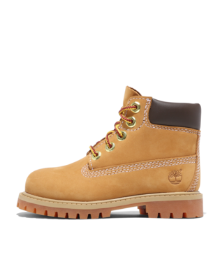 Timberland Unisex Kids Classic Waterproof Ankle Boots Wheat Nubuck Size 6