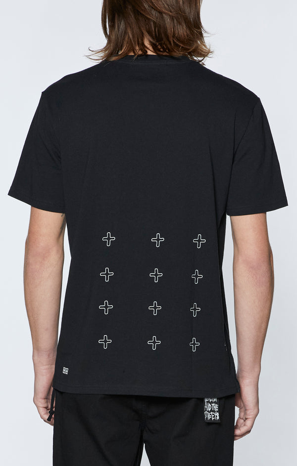 Ksubi Holograph Kash Tee- BLACK
