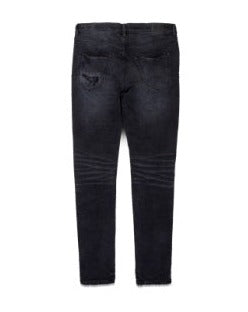 Purple Brand New Fade Slim Jeans-BLACK - Civilized Nation