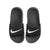 Nike Kawa Slide (PS) - BLACK/WHITE