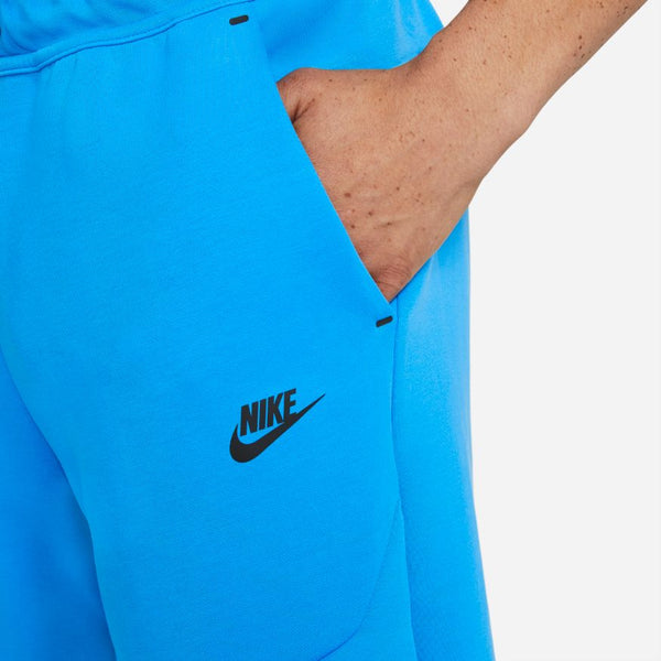 Blue and black discount nike tech joggers