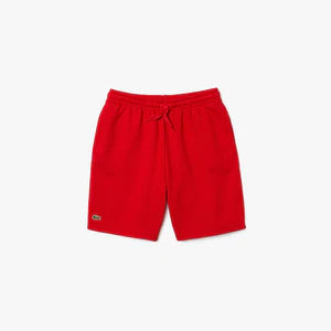 Red lacoste sale swim shorts