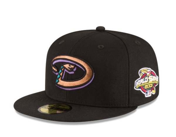 Men's New Era Purple Arizona Diamondbacks 2001 World Series