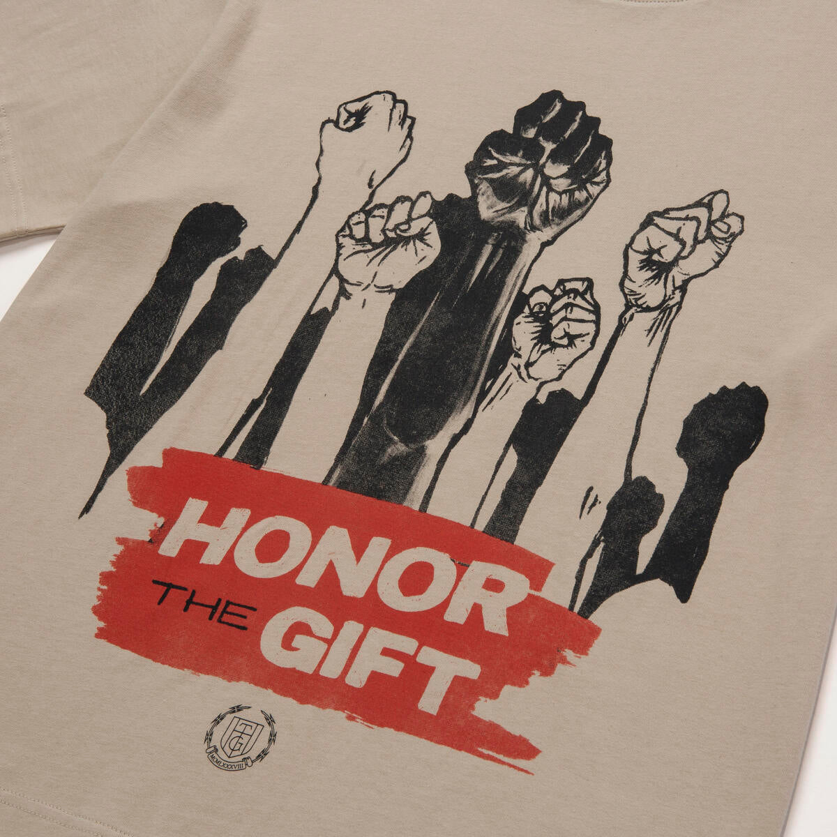 Honor The Gift A-springdignity Tee- TAN