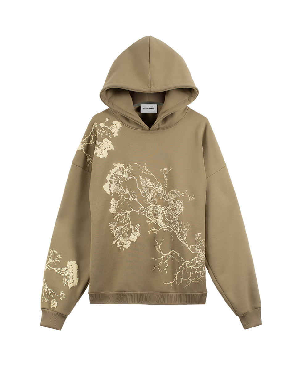Pas Une Marque Cordyceps Hoodie VINEYARD GREEN