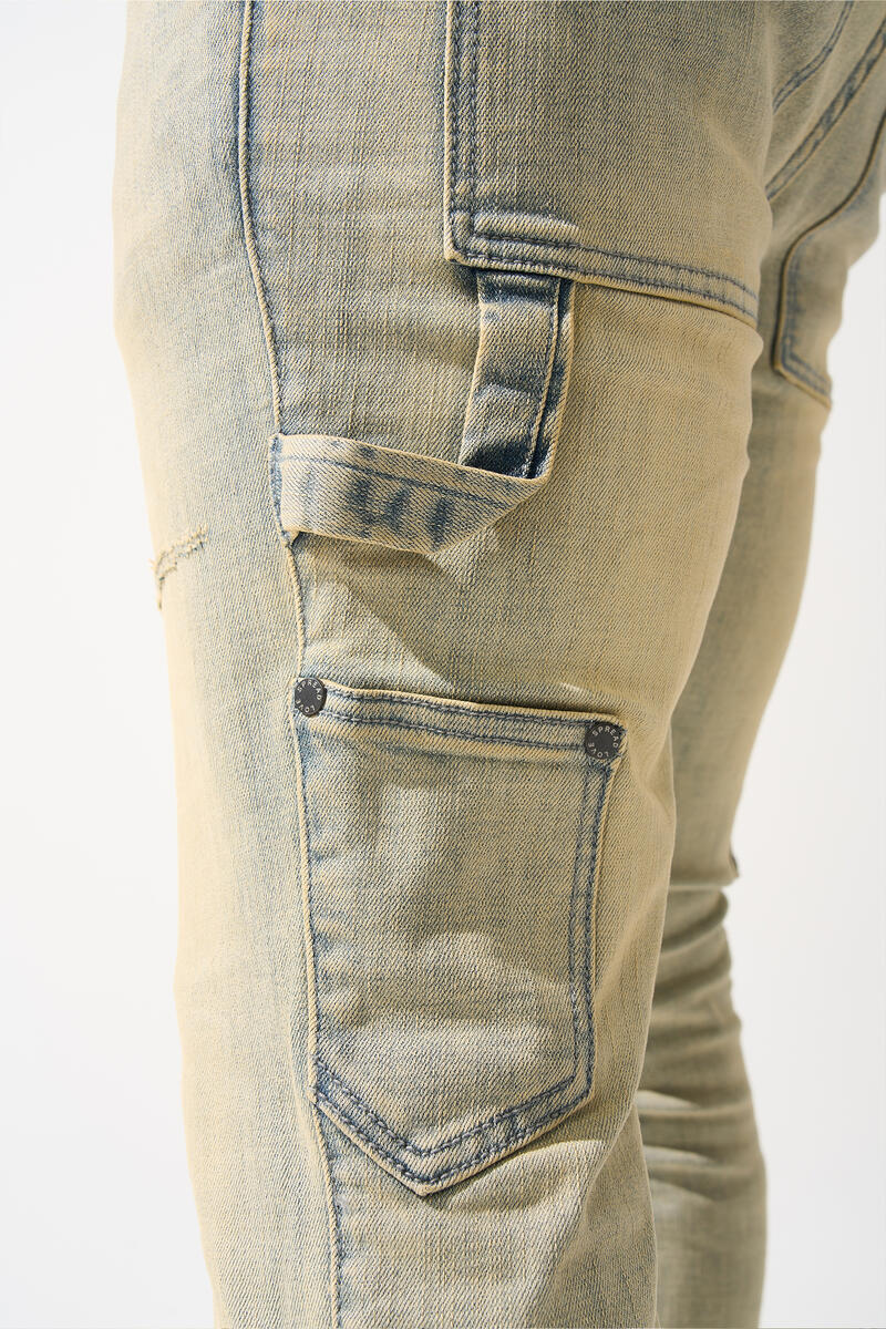 SRND Cedar Stacked Jeans - EARTH