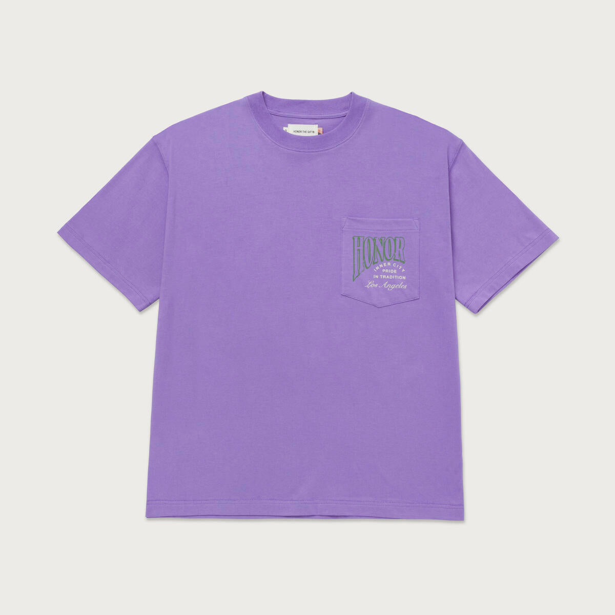 Honor The Gift B-Summer Cigar Label Tee - PURPLE