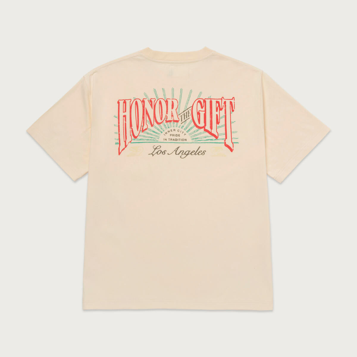 Honor The Gift B-Summer Cigar Label Tee - BONE