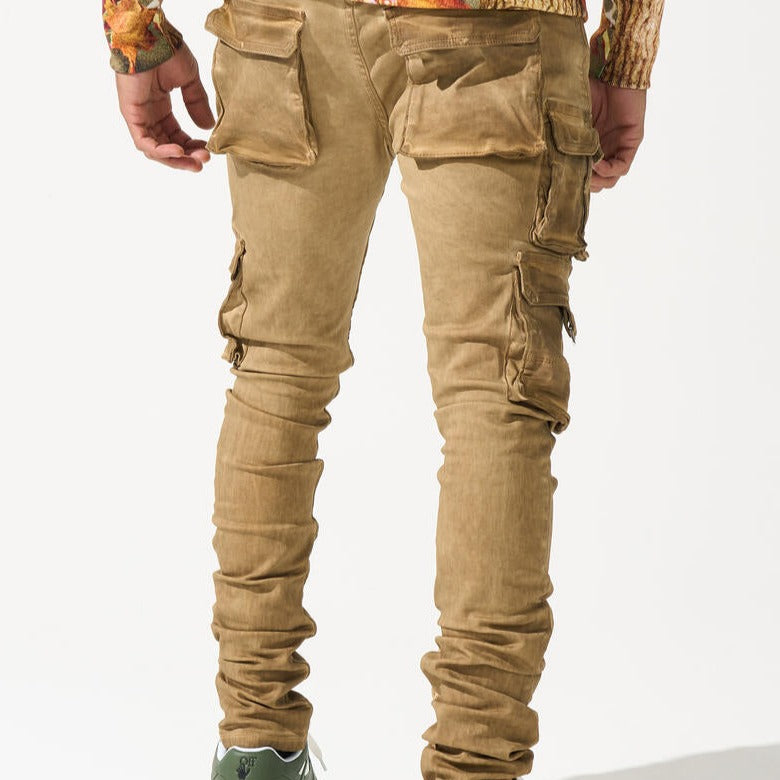 Men's SRND ''Tigers Eye'' Cargo Jeans- TGRSEYE