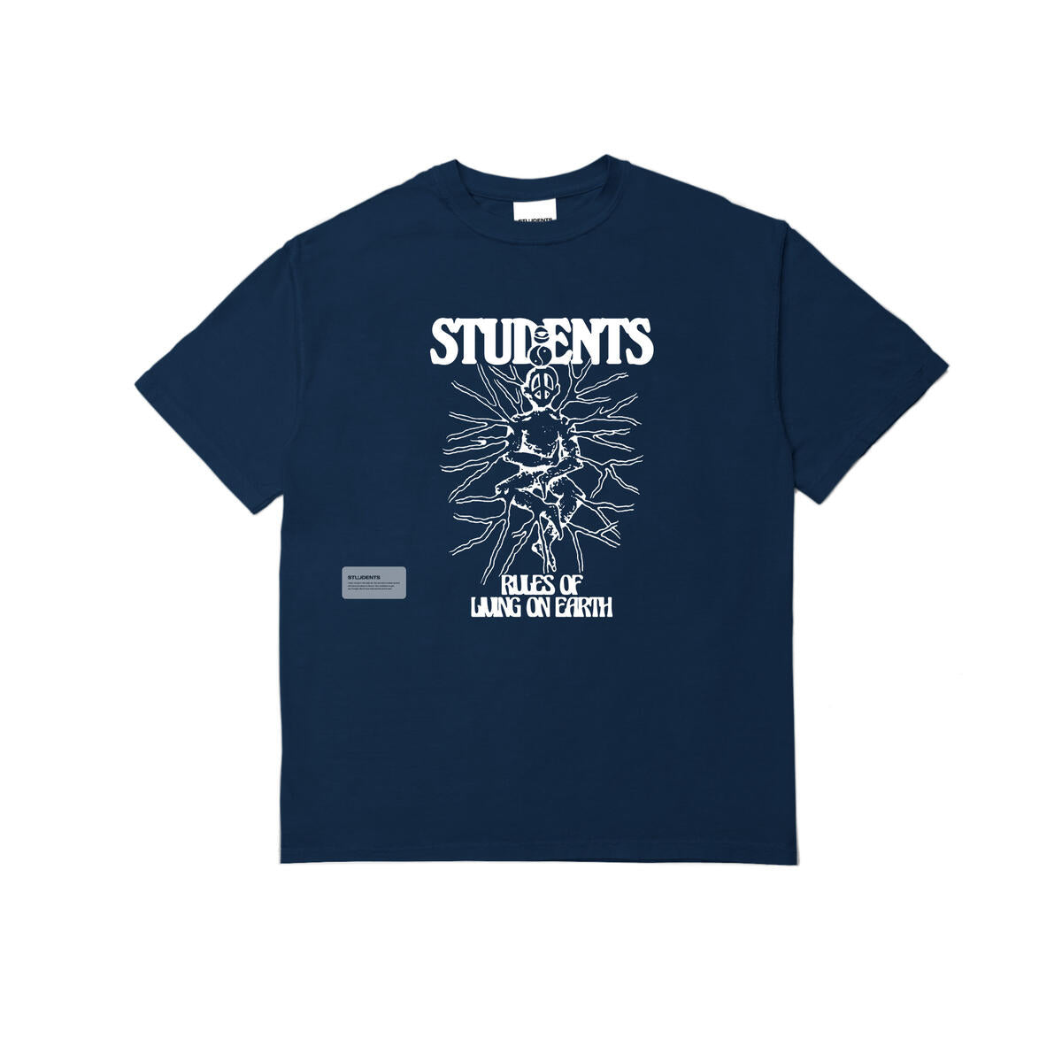Students Rules S/s T-shirt - MIDNIGHT NAVY