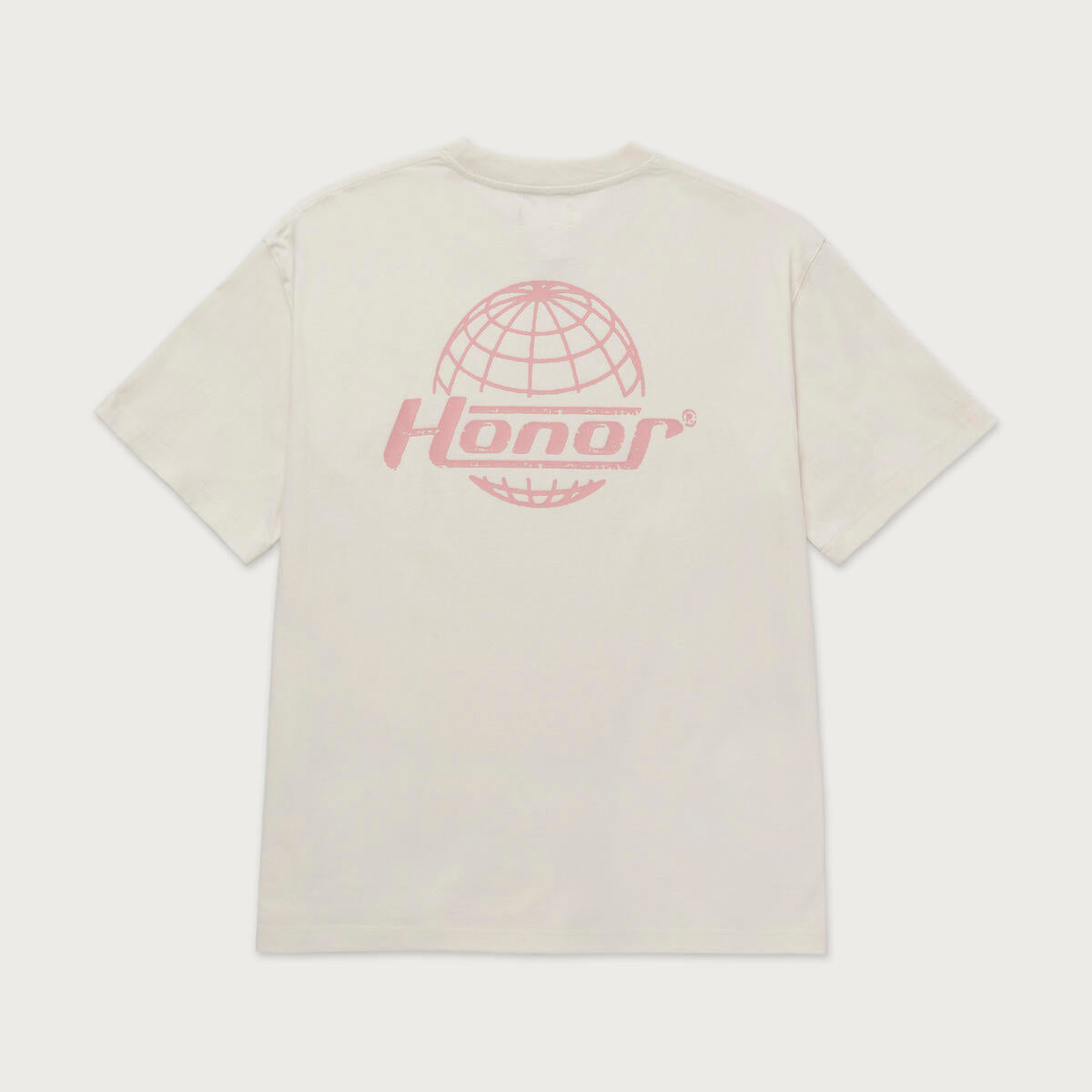 Honor The Gift Globe Logo Tee - CREAM