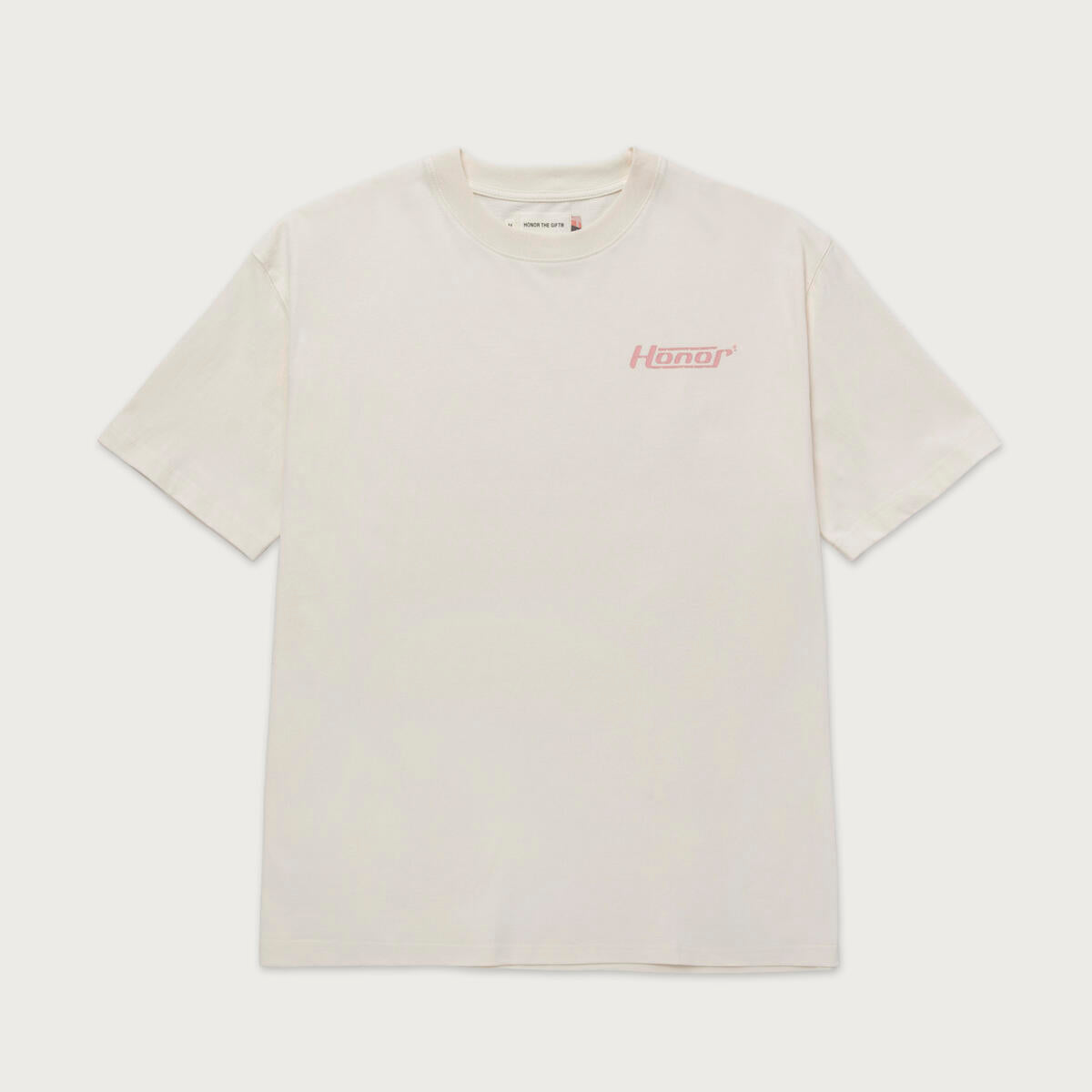 Honor The Gift Globe Logo Tee - CREAM