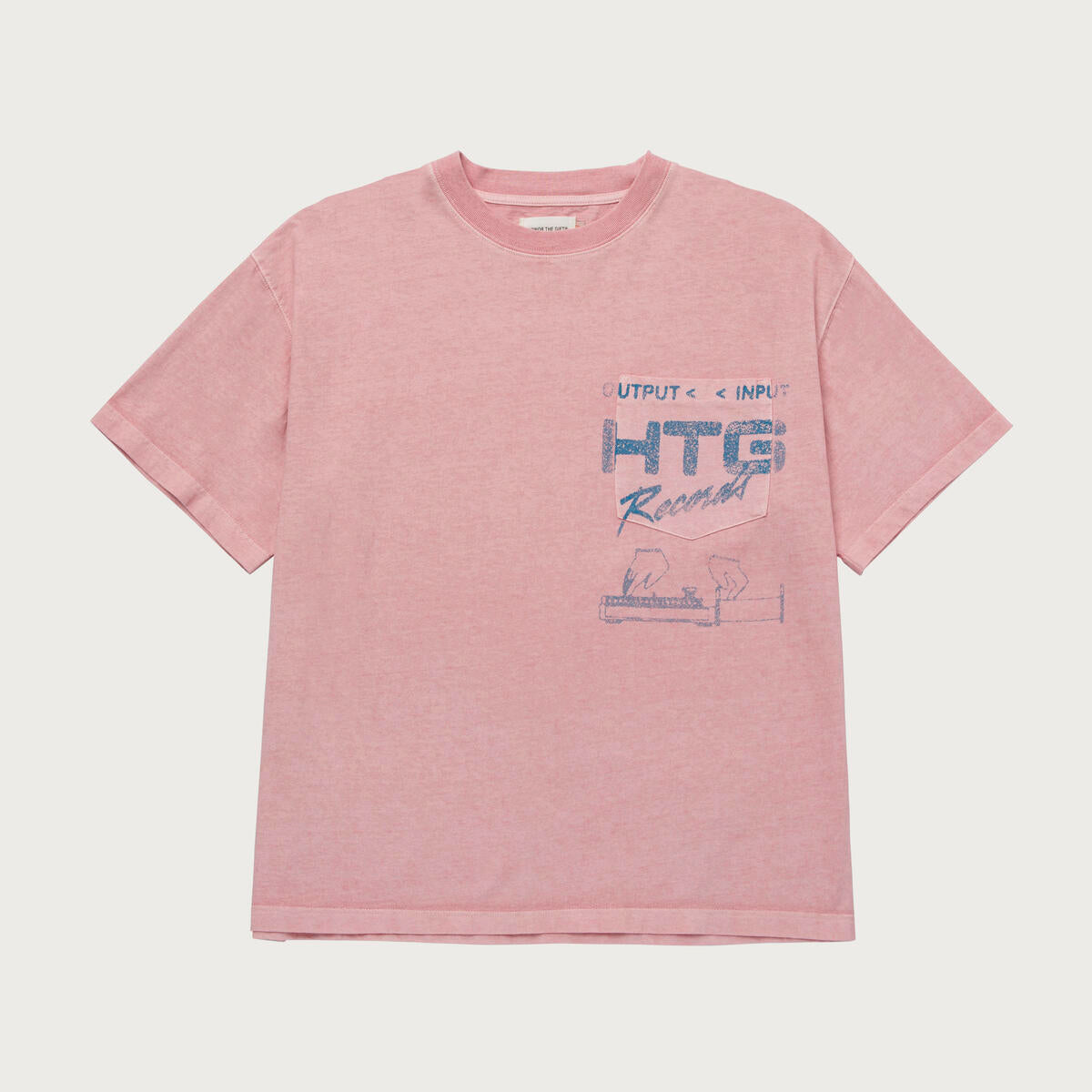 Honor The Gift Records Tee -PINK