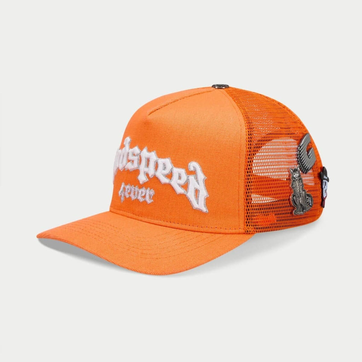 Godspeed GS Forever Trucker Hat - ORANGE/WHITE