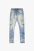 Valabasas "congo" Blue Wash Skinny Jeans - BLUE WASH