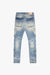 Valabasas "congo" Blue Wash Skinny Jeans - BLUE WASH
