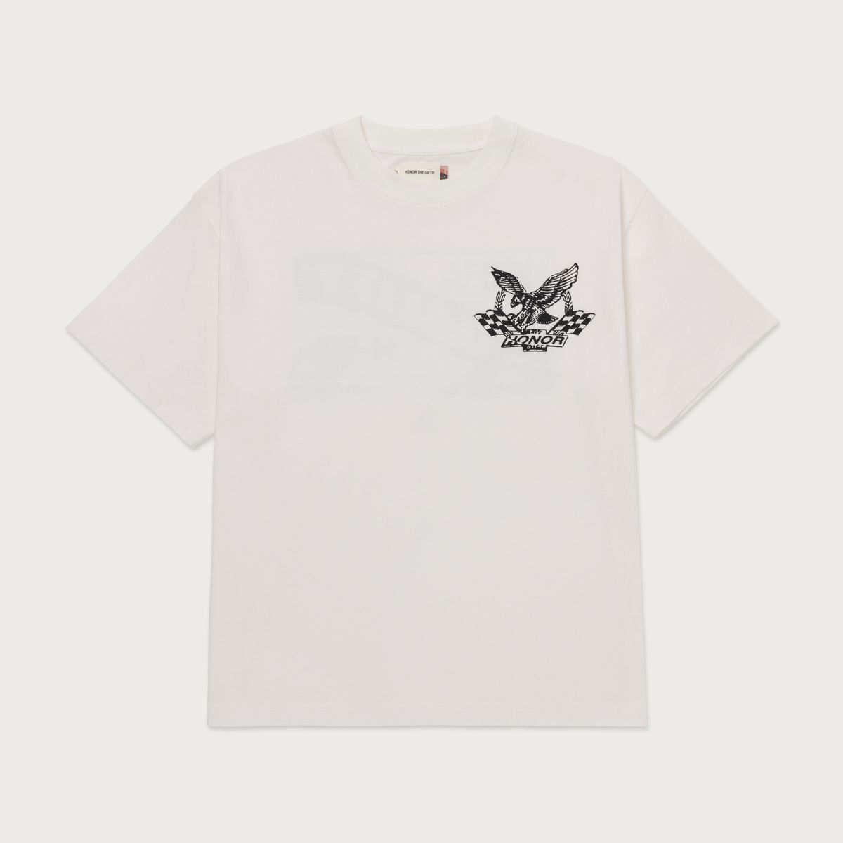 Honor The Gift Vintage Oil Tee - WHITE