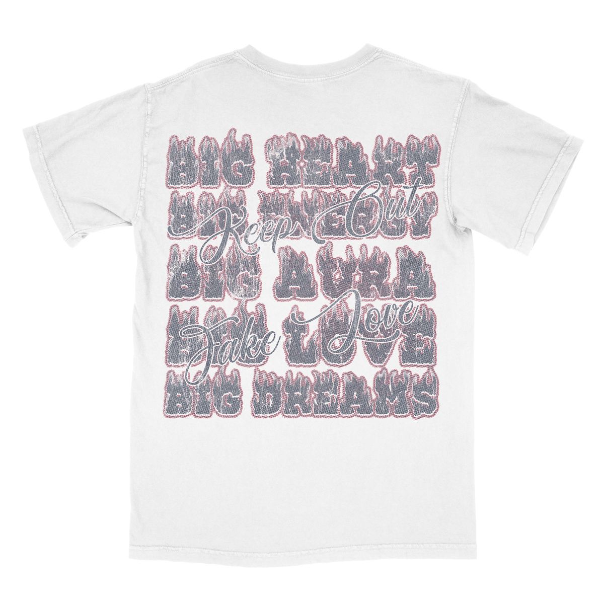 KOFL Biggest Tee - WHITE/PINK