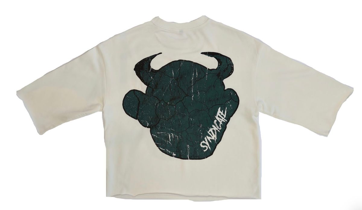 The Syndicate "Devil" Tee - WHITE/GREEM