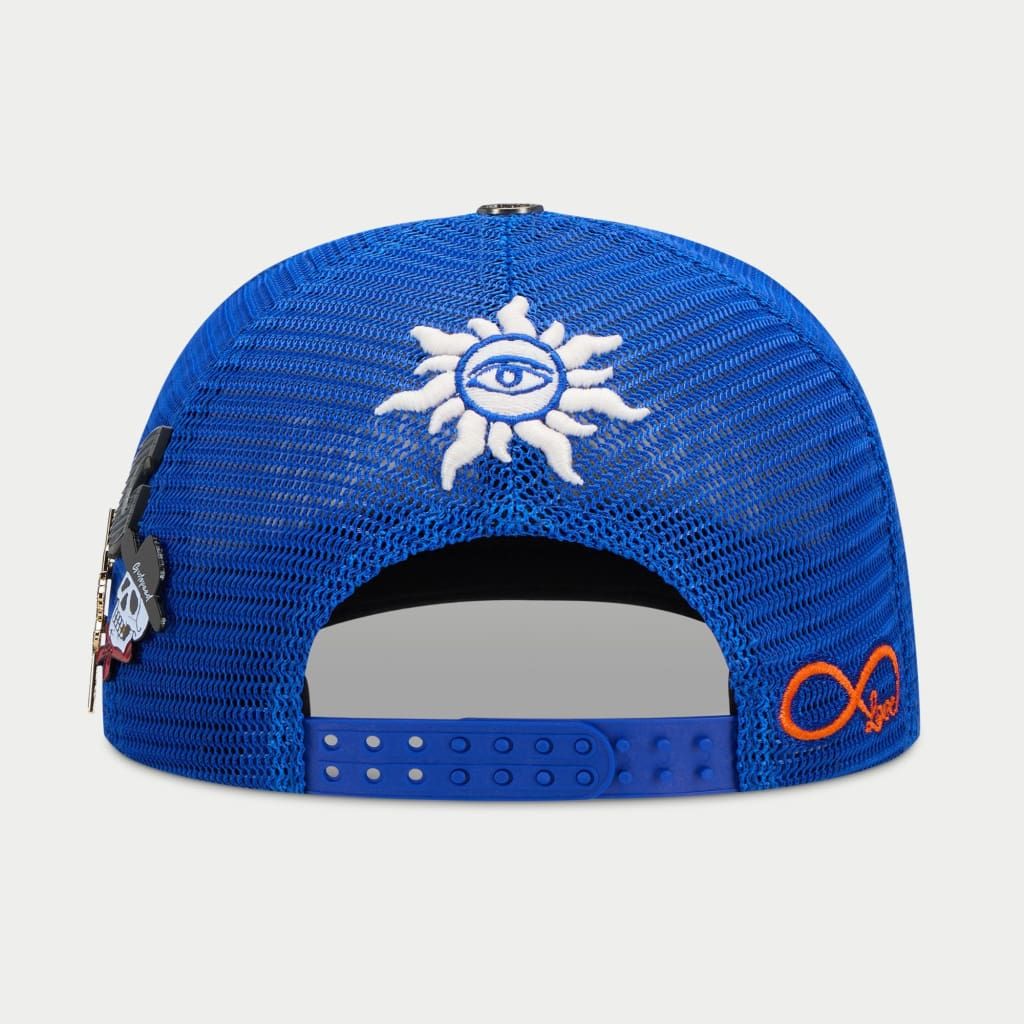 Godspeed Forever Trucker Hat - ROYAL BLUE