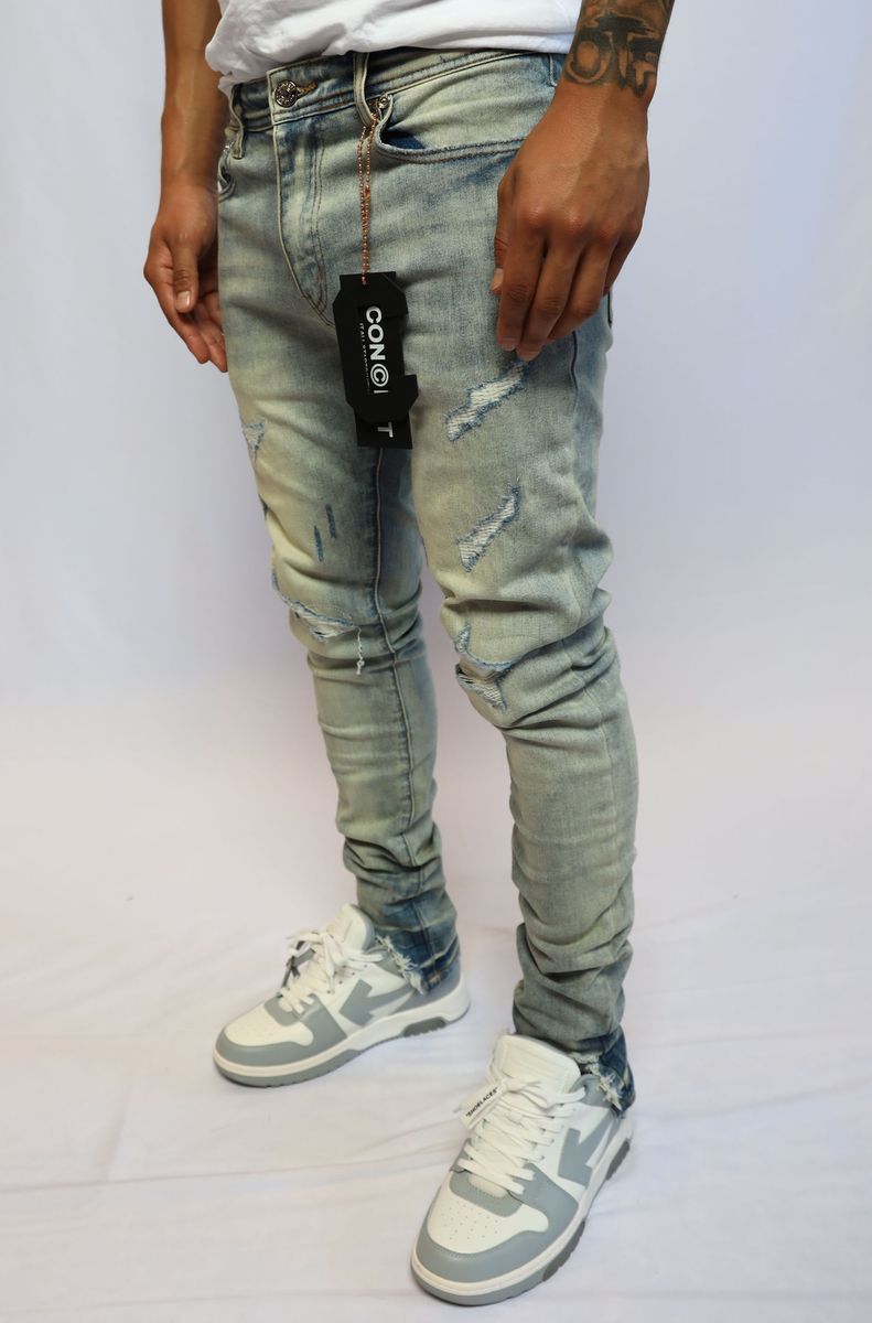 Concept LA Summit Blue Wash Jeans - BLUE WASH