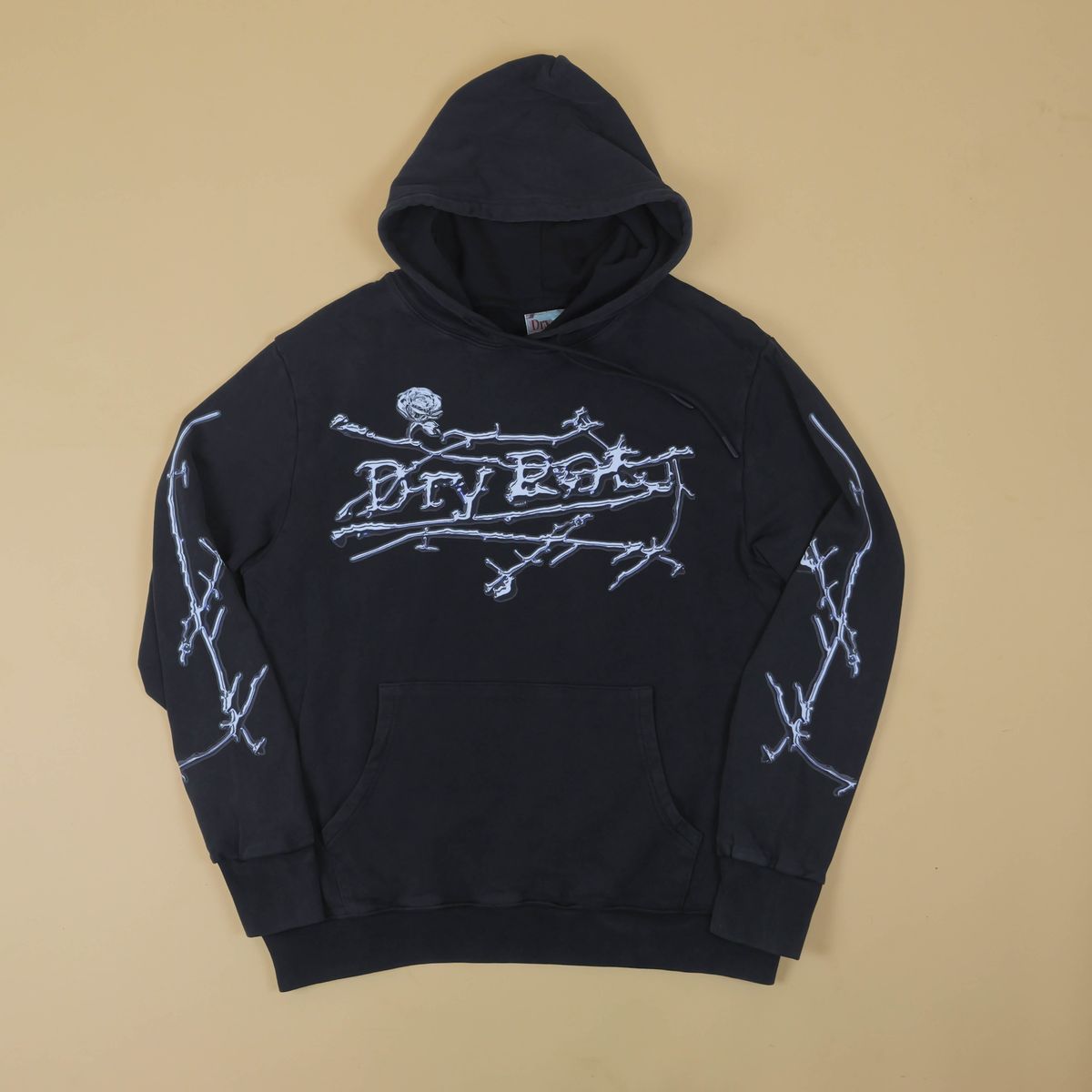 Dry Rot Thorn Hoodie - BLACK