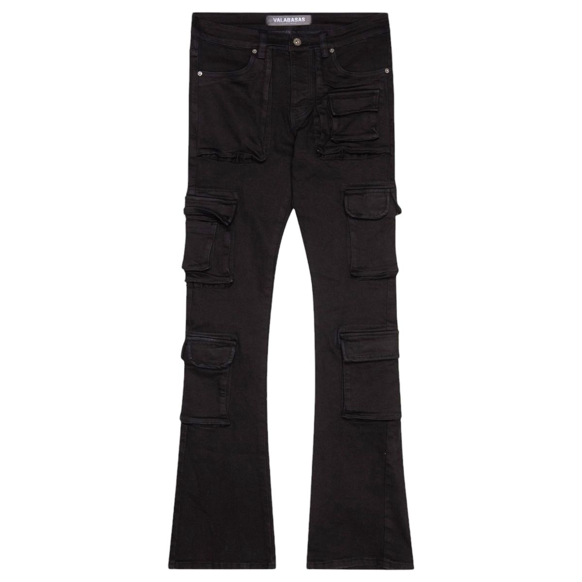 Valabasas Expanse Stacked Denim - BLACK