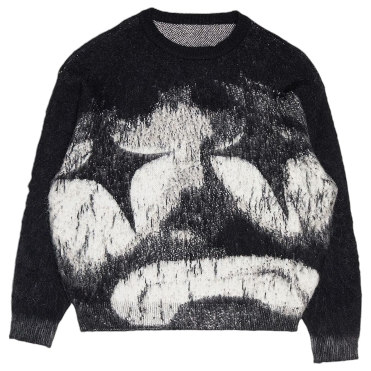 Valabasas Sad Days Long Sleeve Crewneck - BLACK