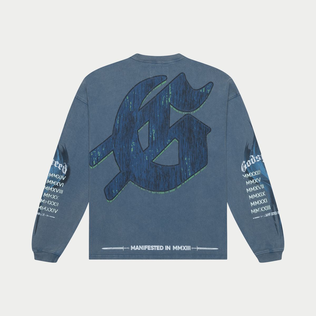 Godspeed F.T.D Long Sleeve T-shirt - TRUE BLUE