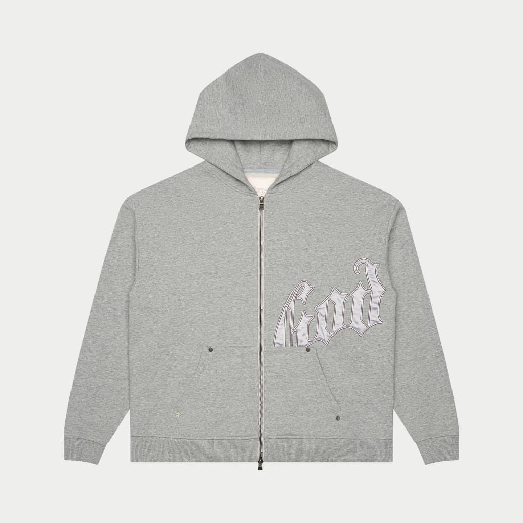 Godspeed Og Logo Sweatsuit V2 - GREY/SILVER SATIN