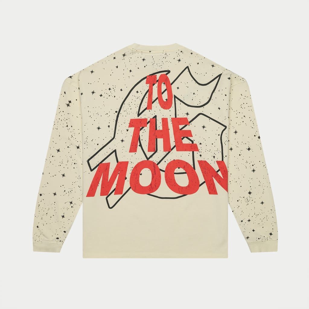 Godspeed No Looking Back Ls T-shirt - CREME