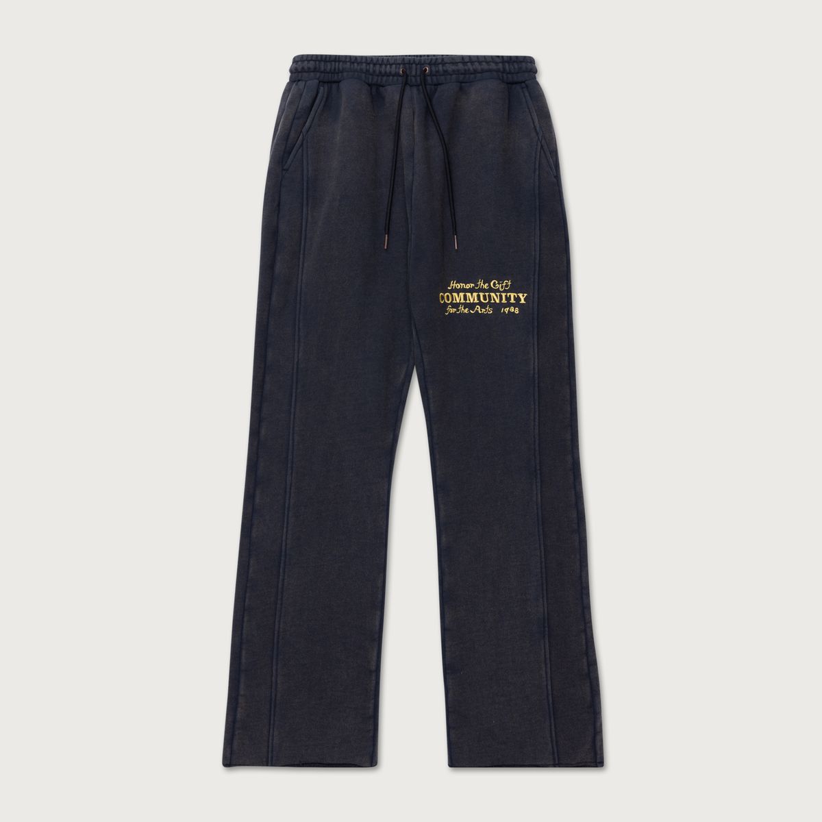 Honor the Gift C-fall Oil Sweats - BLACK