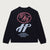 Honor the Gift C-fall Pop Art Long Sleeve Sweater - BLACK