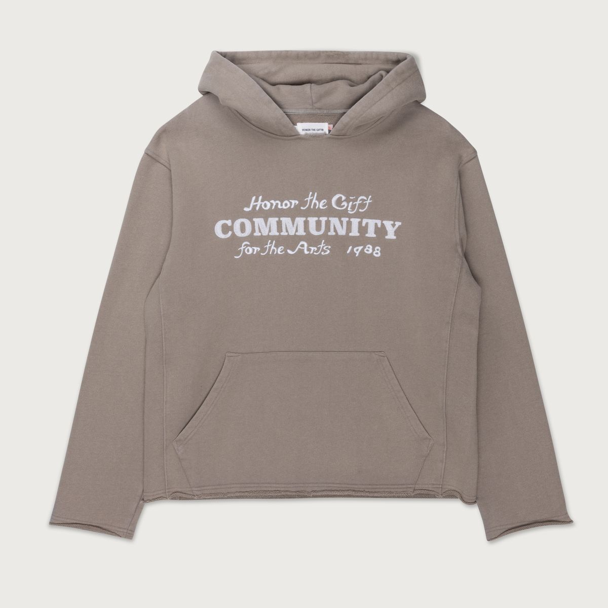 Honor the Gift C-fall Oil Hoodie - PEBBLE