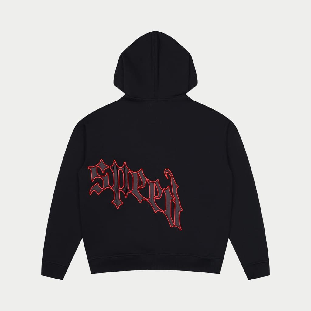 Godspeed OG Logo Sweatsuit V2 - BLACK/RED-BOOM
