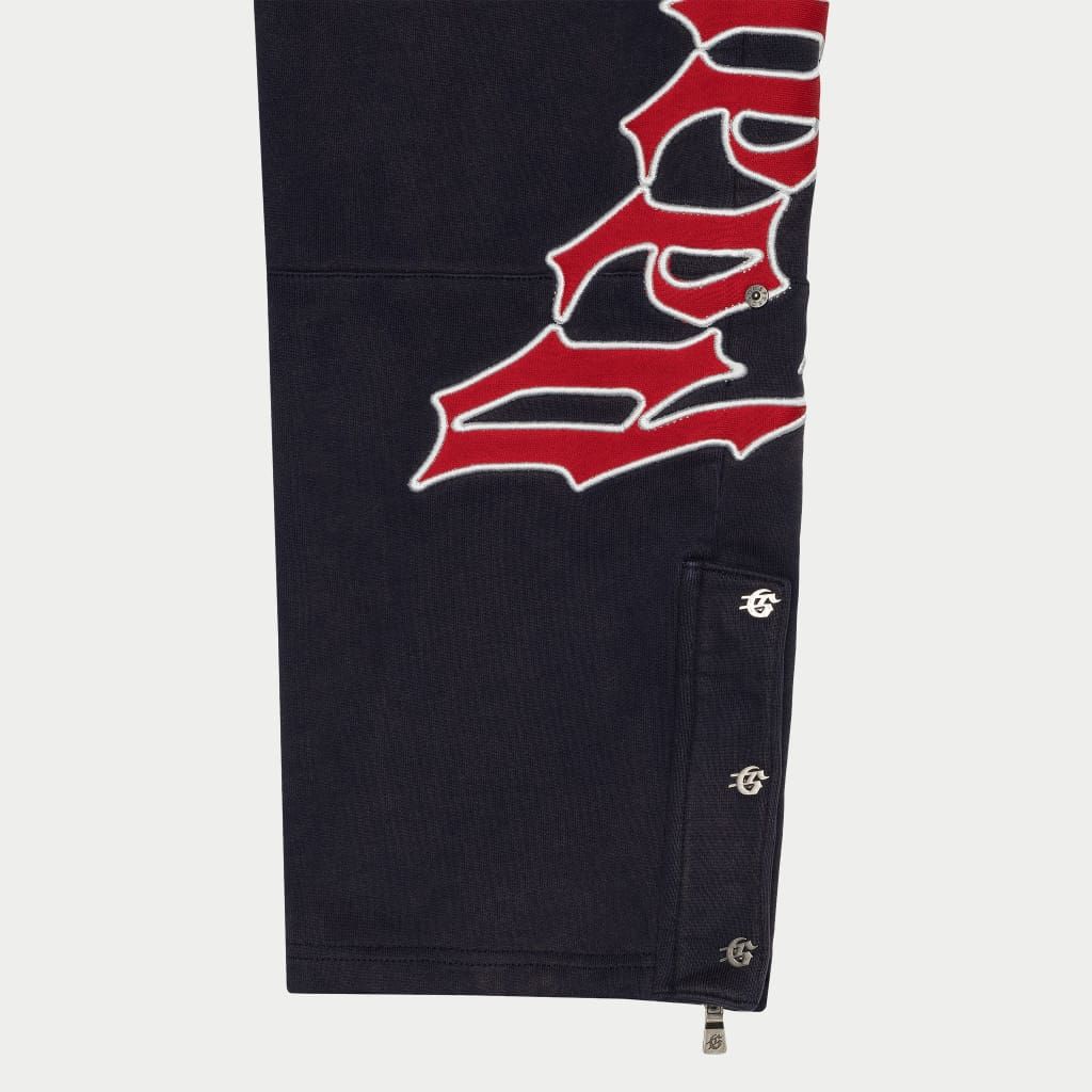 Godspeed OG Logo Sweatsuit V2 NAVY/RED - Main Image