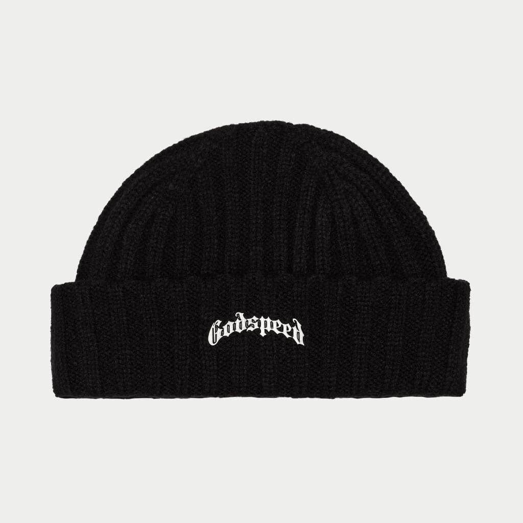 Godspeed OG Logo Emblem Beanie - BLACK