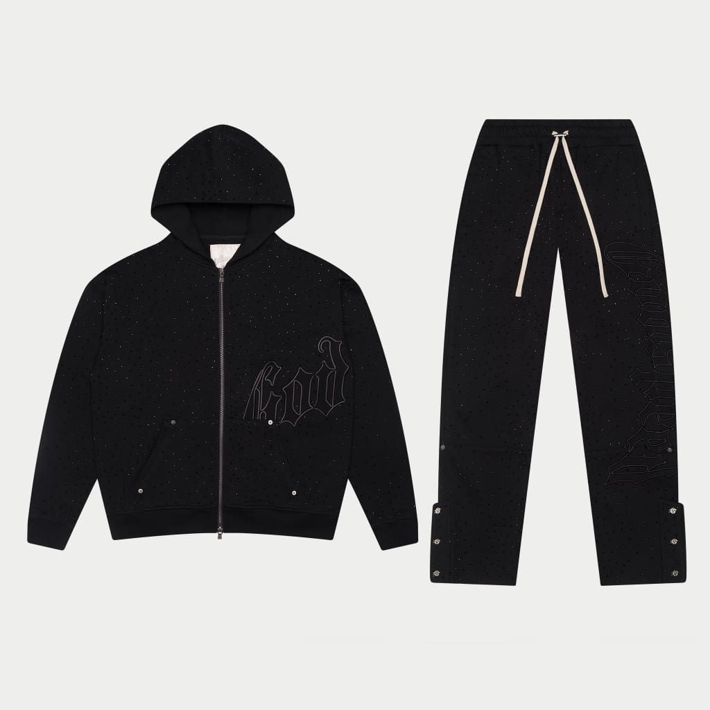 Godspeed OG Logo VVS Sweatsuit V2 - BLACK