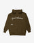 Students Good Vibrations Fleece Hoodie - BROWN