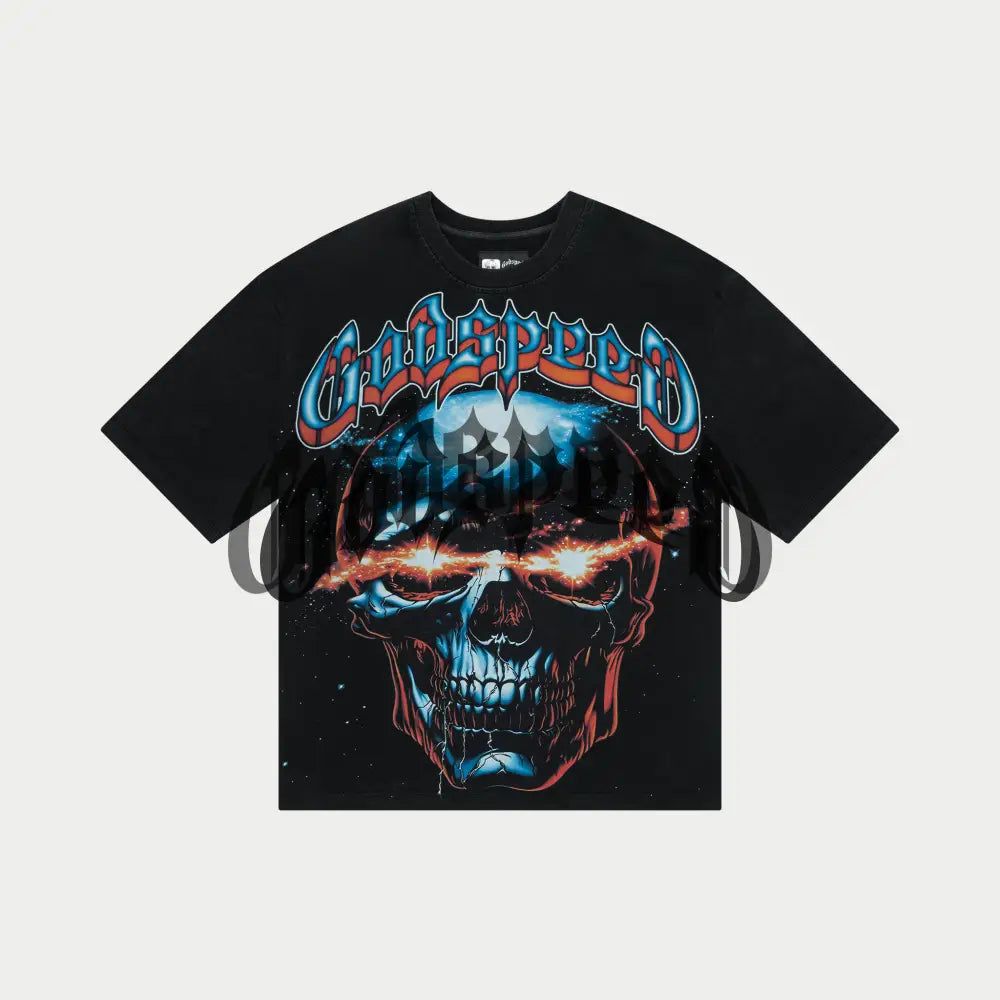 Godspeed Galaxsee Tee - BLACK WASH