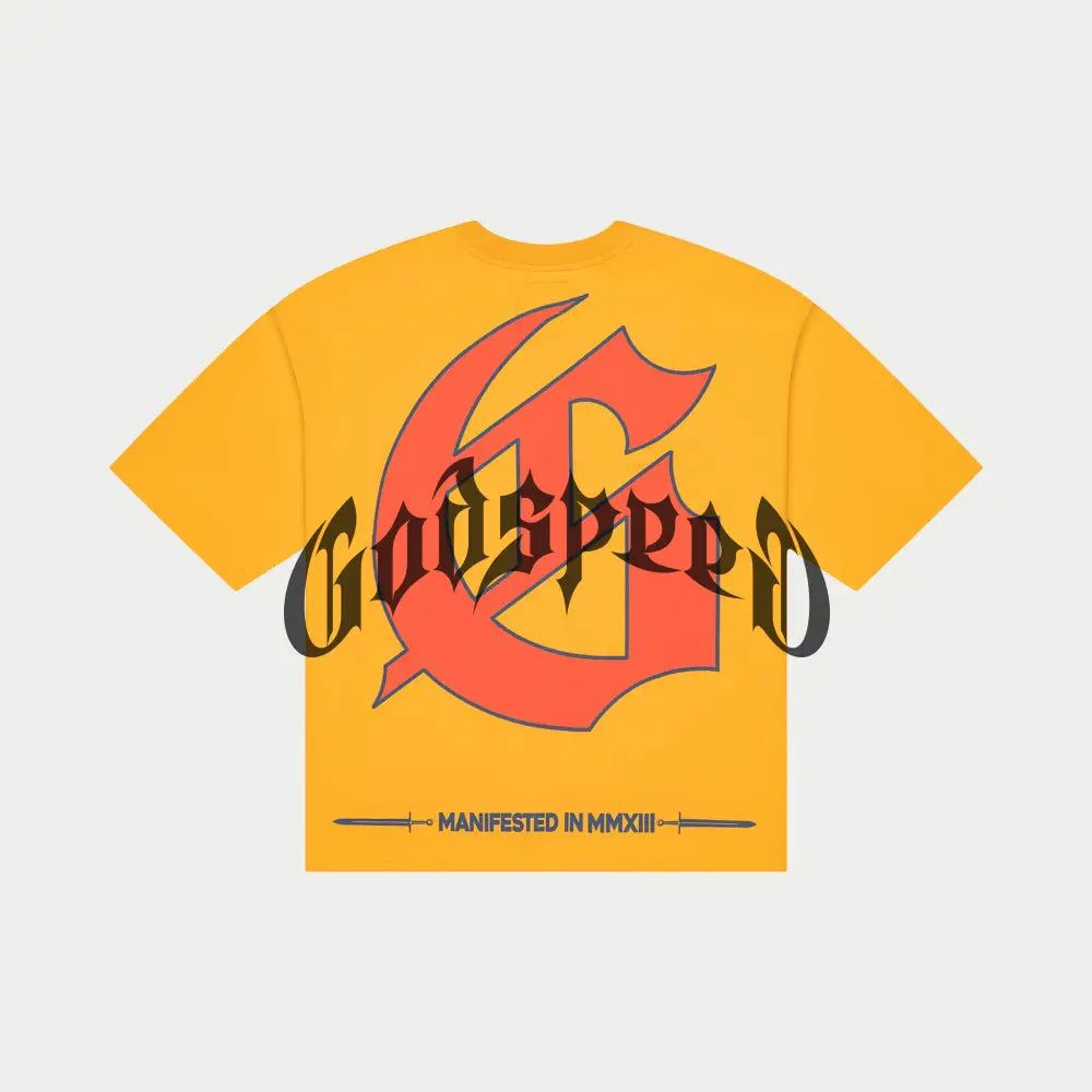Godspeed Sea Sick Tee - YELLOW