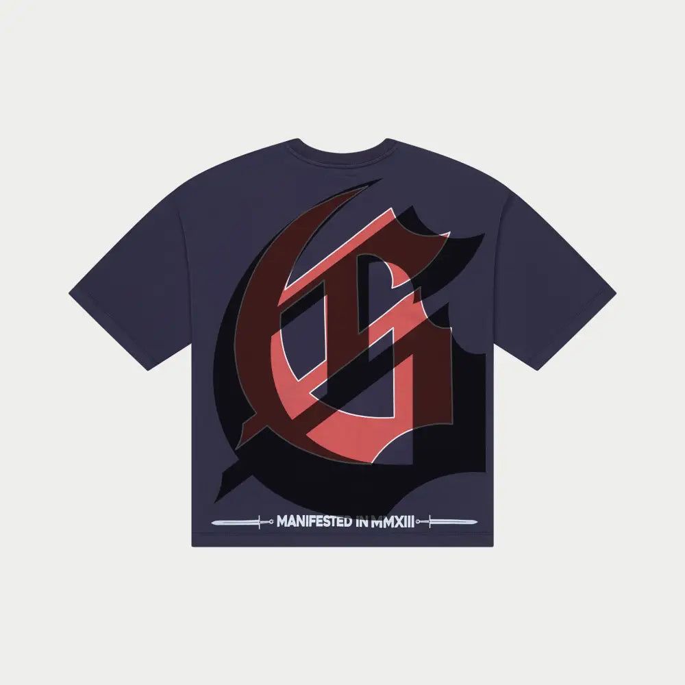 Godspeed Sea Sick Tee - NAVY