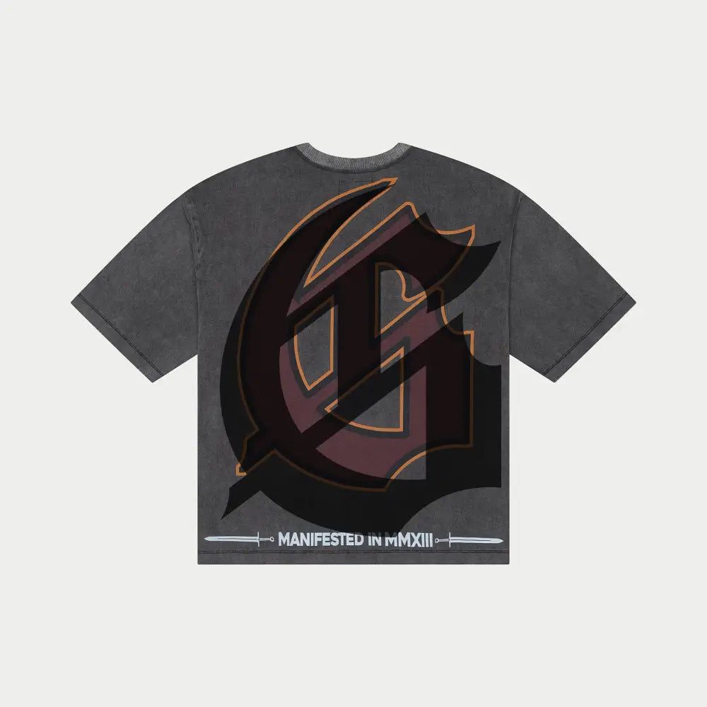 Godspeed Morale Tee - GREY WASH